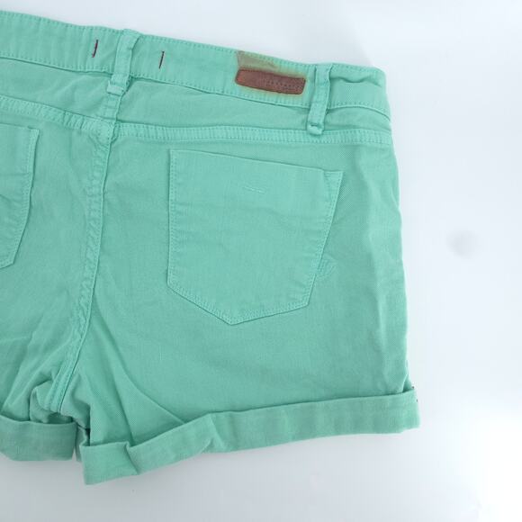 Sanctuary Coastal Rolled Cuffed Mid Rise Teal Blue 32 - Picture 8 of 9